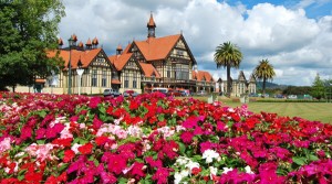 Garden at Government House in Rotorua