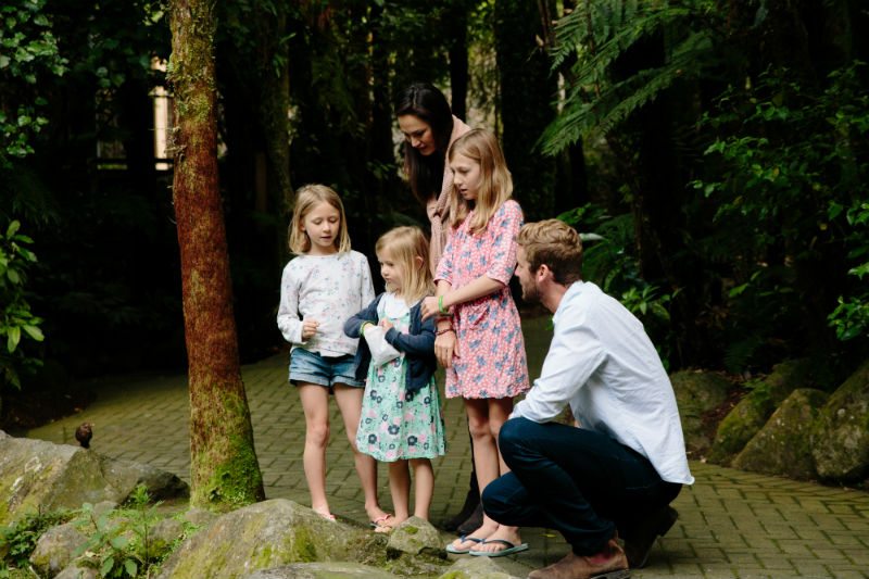 Family in Rotorua